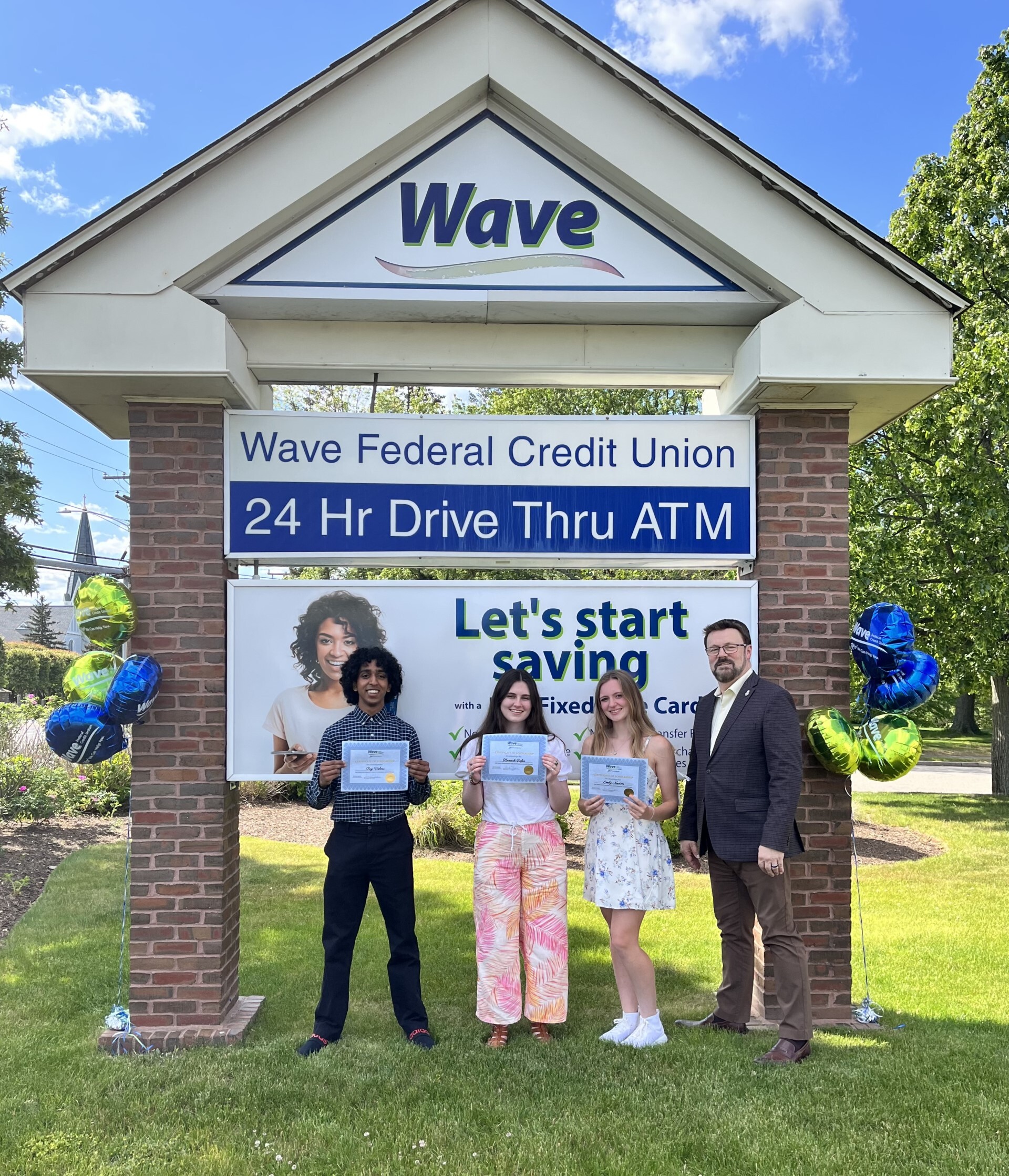 Wave’s President and CEO, David Dupere, is Raj, Hannah & Emily